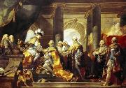 Gabriel-Francois Doyen Louis XVI recoit a Reims les hommages des chevaliers du USA oil painting artist